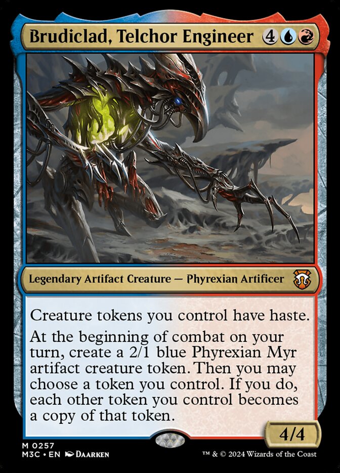 Brudiclad, Telchor Engineer card front