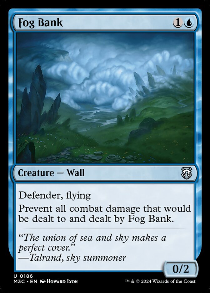 Fog Bank card front