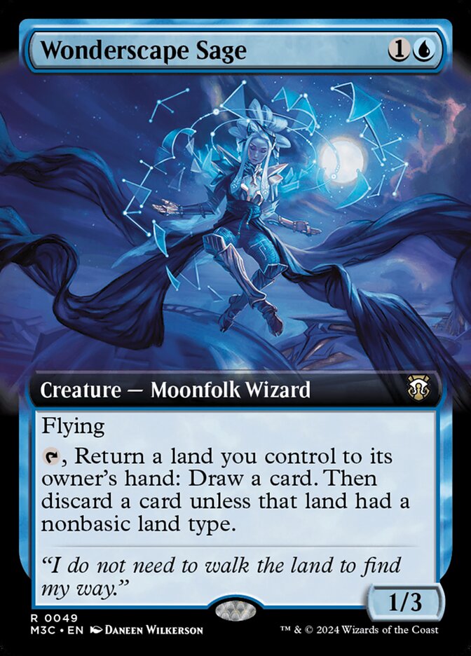 Wonderscape Sage card front