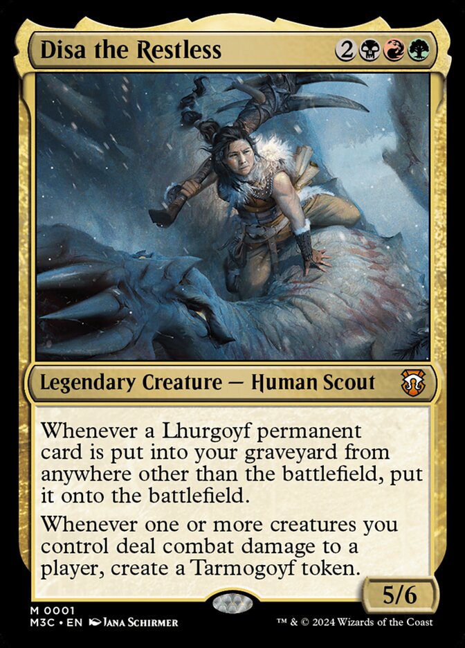 Disa the Restless card front