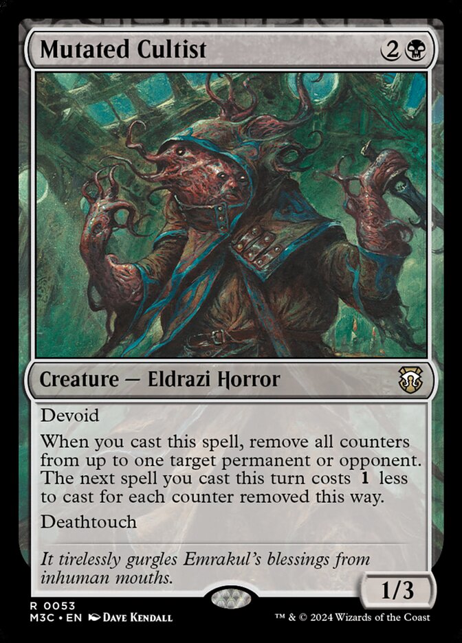 Mutated Cultist card front