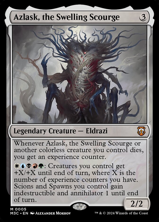 Azlask, the Swelling Scourge card front