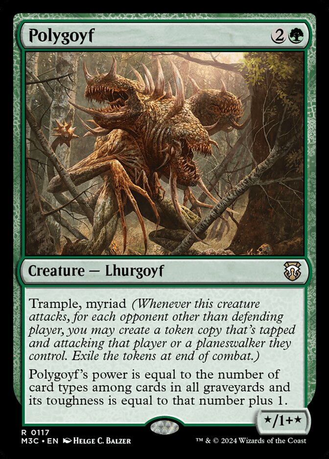 Polygoyf card front