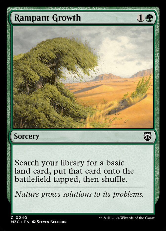 Rampant Growth card front