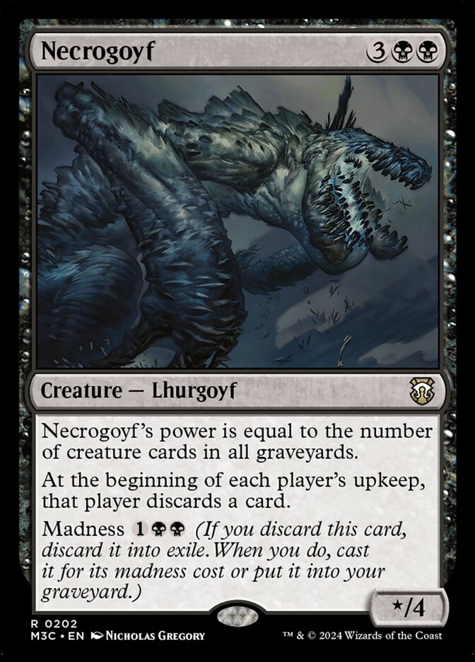 Necrogoyf card front
