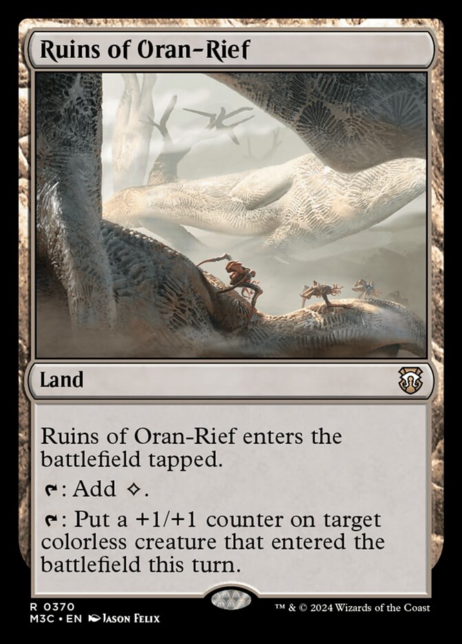 Ruins of Oran-Rief card front