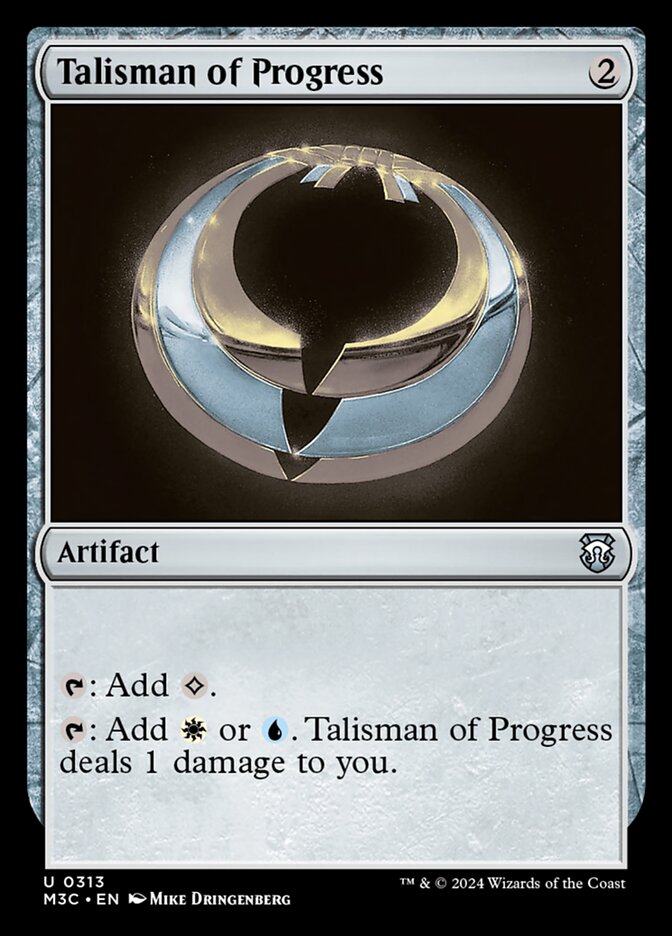 Talisman of Progress card front