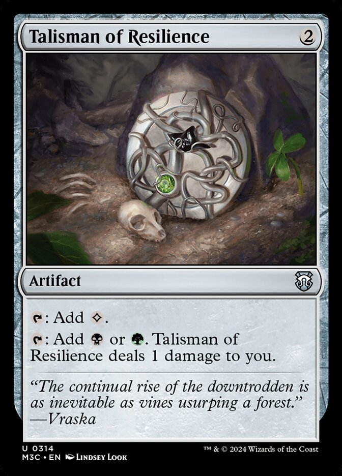 Talisman of Resilience card front