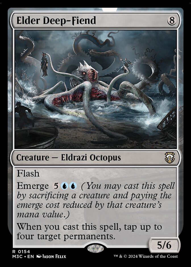Elder Deep-Fiend card front