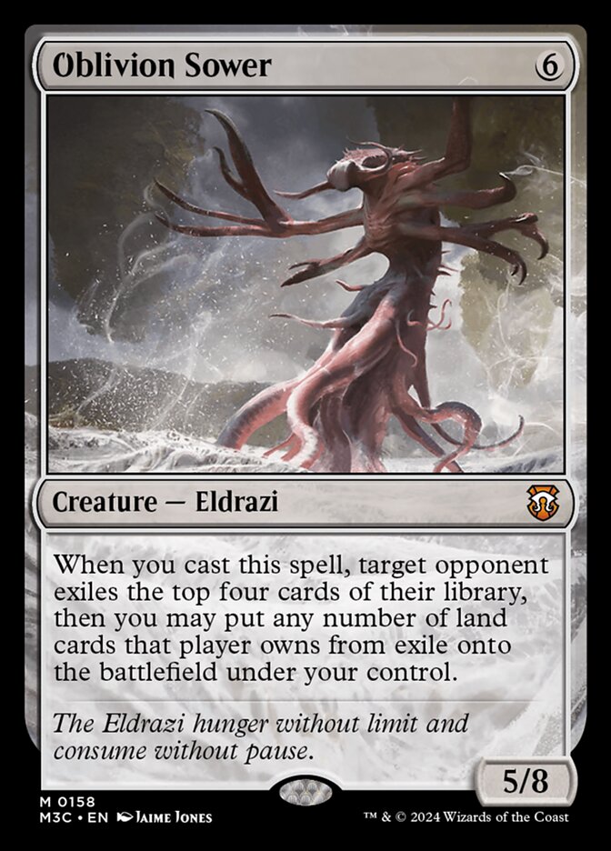Oblivion Sower card front