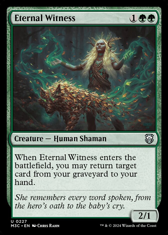 Eternal Witness card front