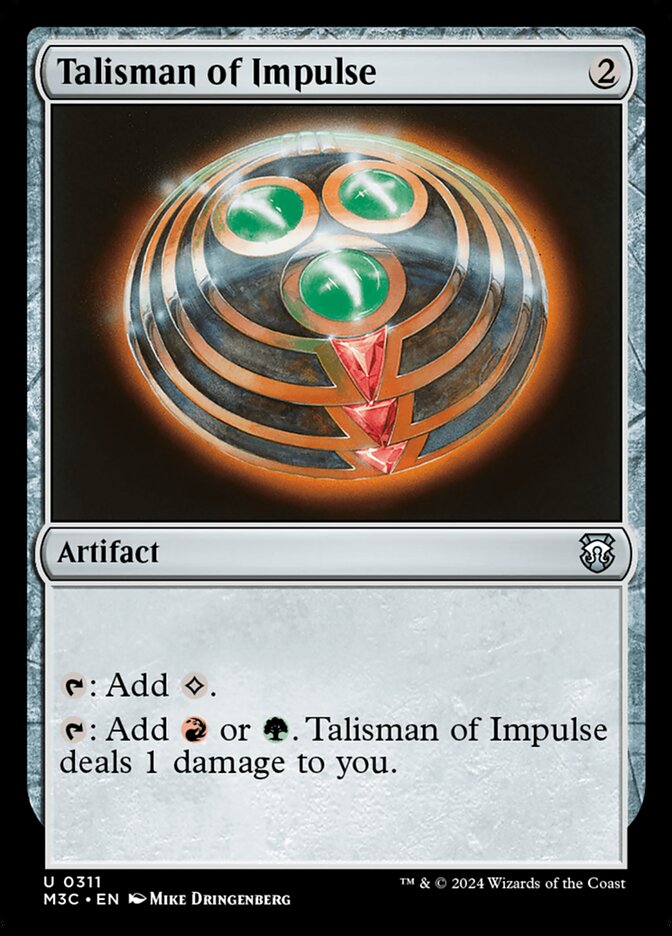 Talisman of Impulse card front