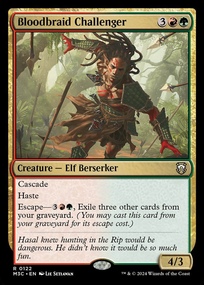 Bloodbraid Challenger card front