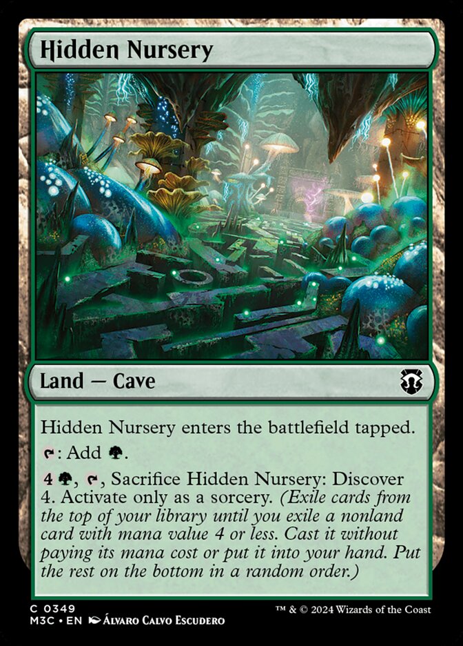 Hidden Nursery card front