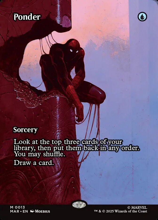 Ponder card front