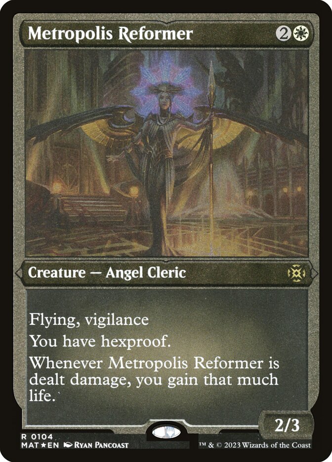 Metropolis Reformer card front