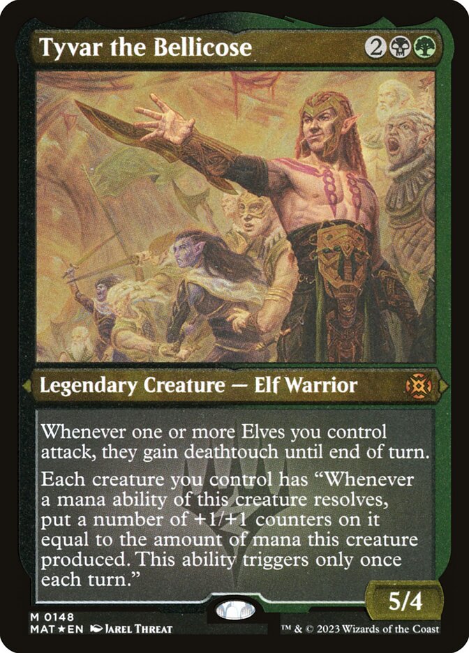 Tyvar the Bellicose card front