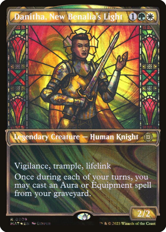 Danitha, New Benalia's Light card front