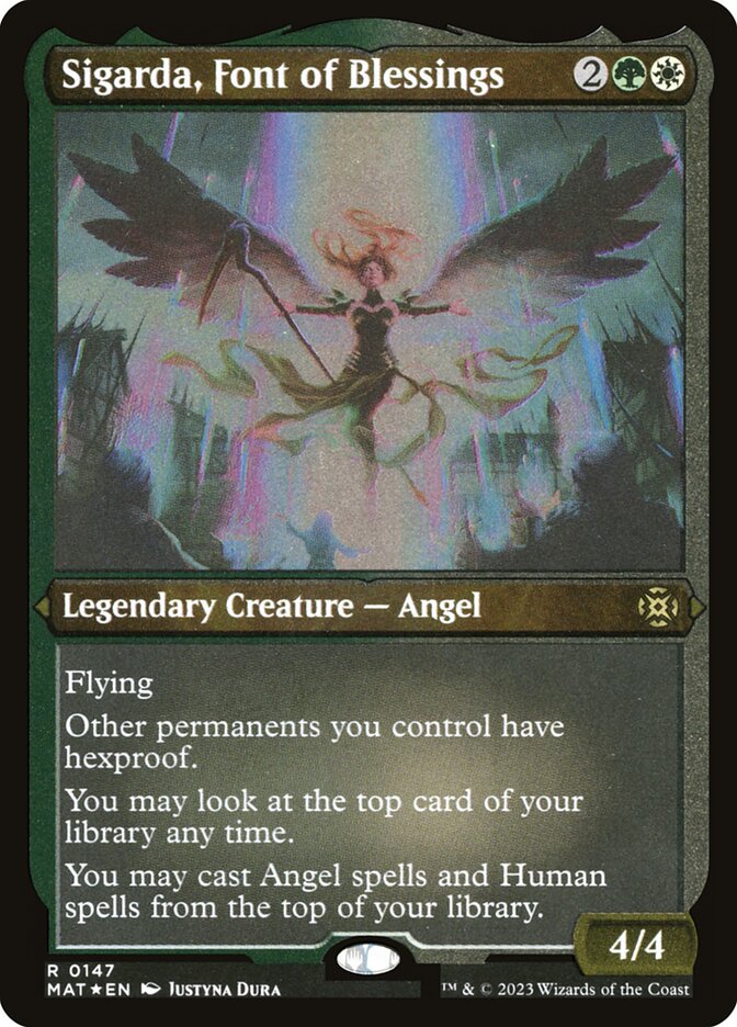 Sigarda, Font of Blessings card front