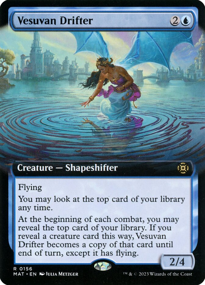 Vesuvan Drifter card front