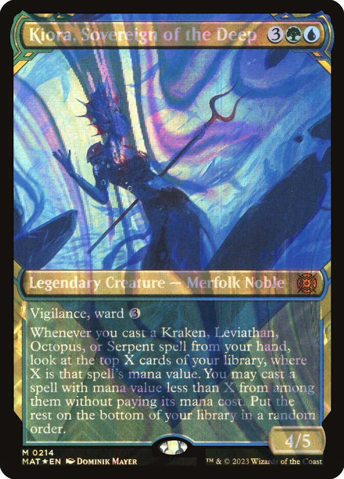 Kiora, Sovereign of the Deep card front
