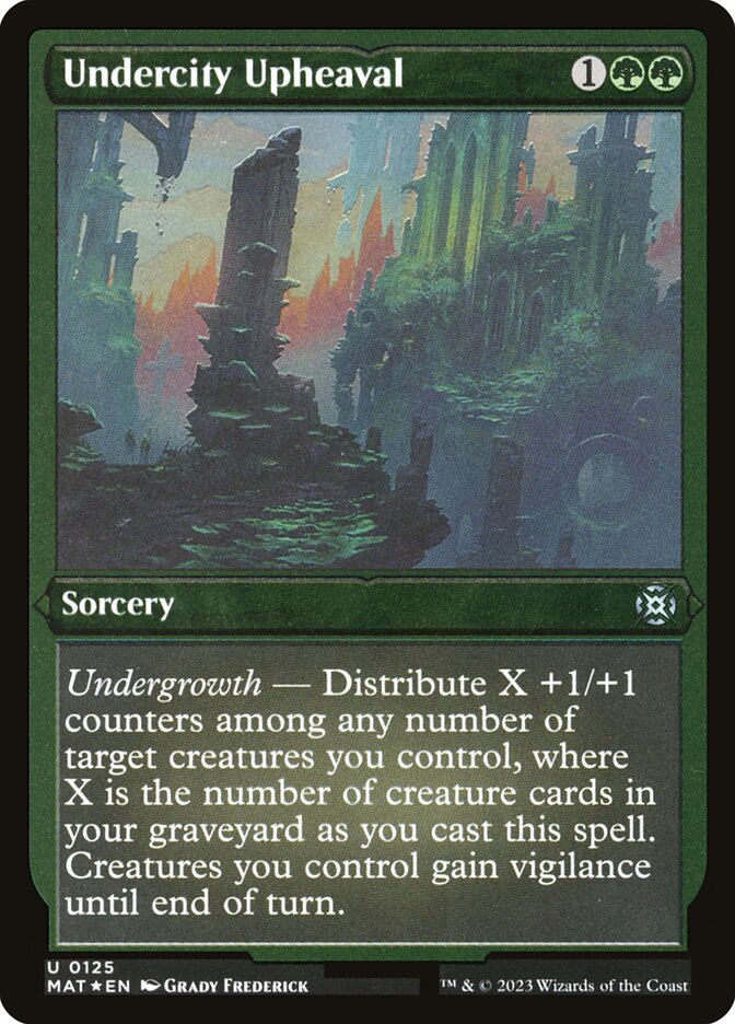 Undercity Upheaval card front