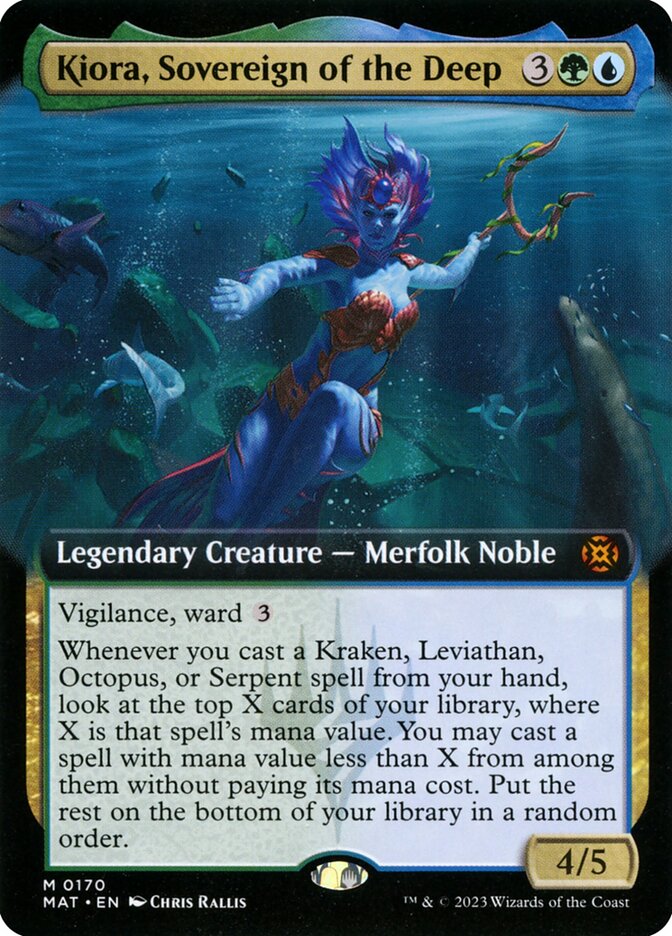Kiora, Sovereign of the Deep card front