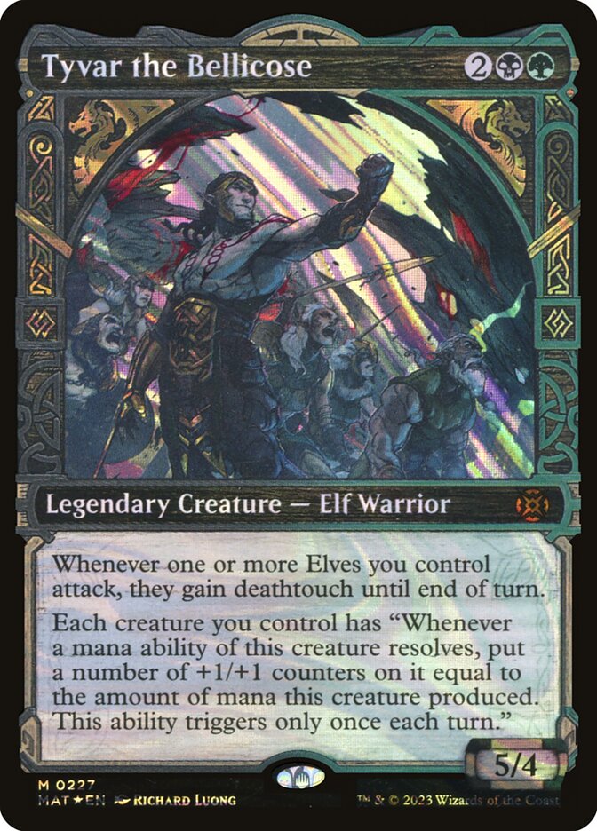 Tyvar the Bellicose card front