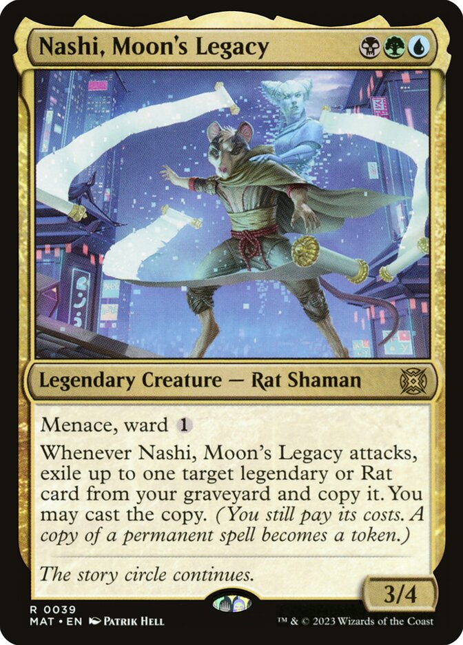 Nashi, Moon's Legacy card front