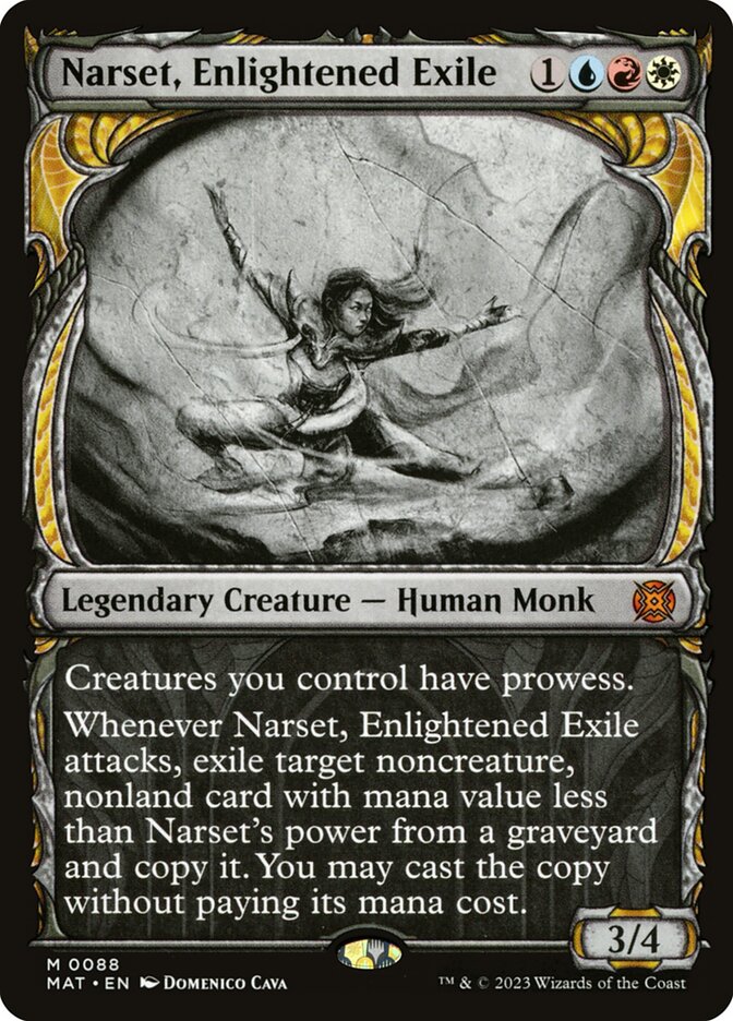 Narset, Enlightened Exile card front