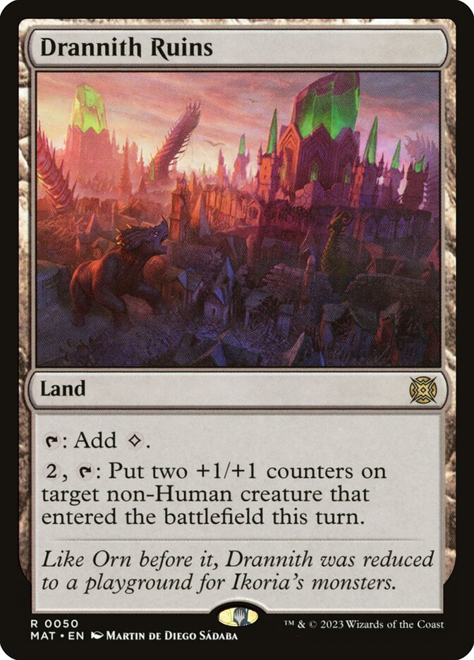Drannith Ruins card front
