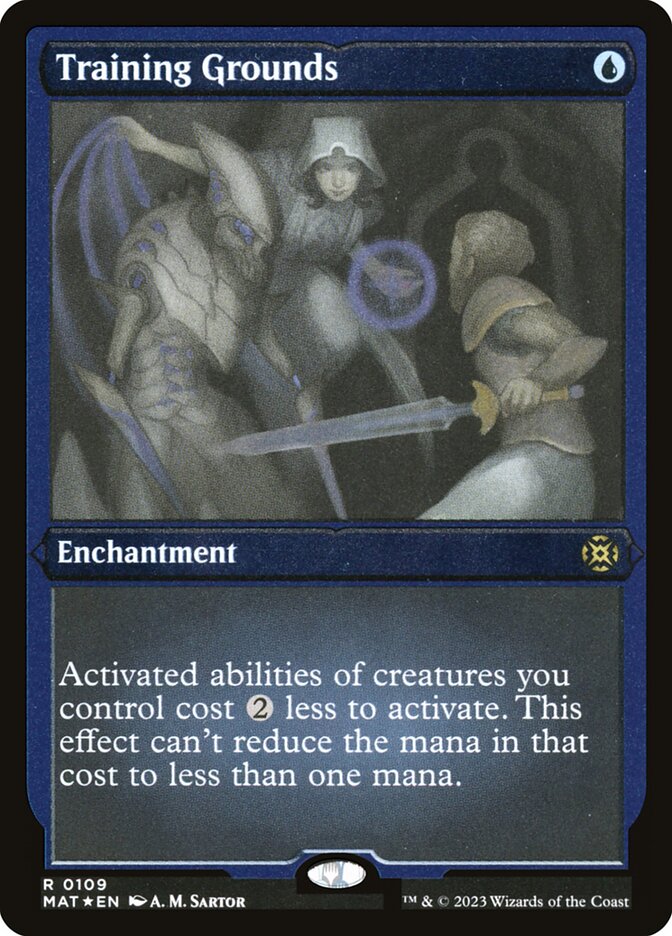 Training Grounds card front