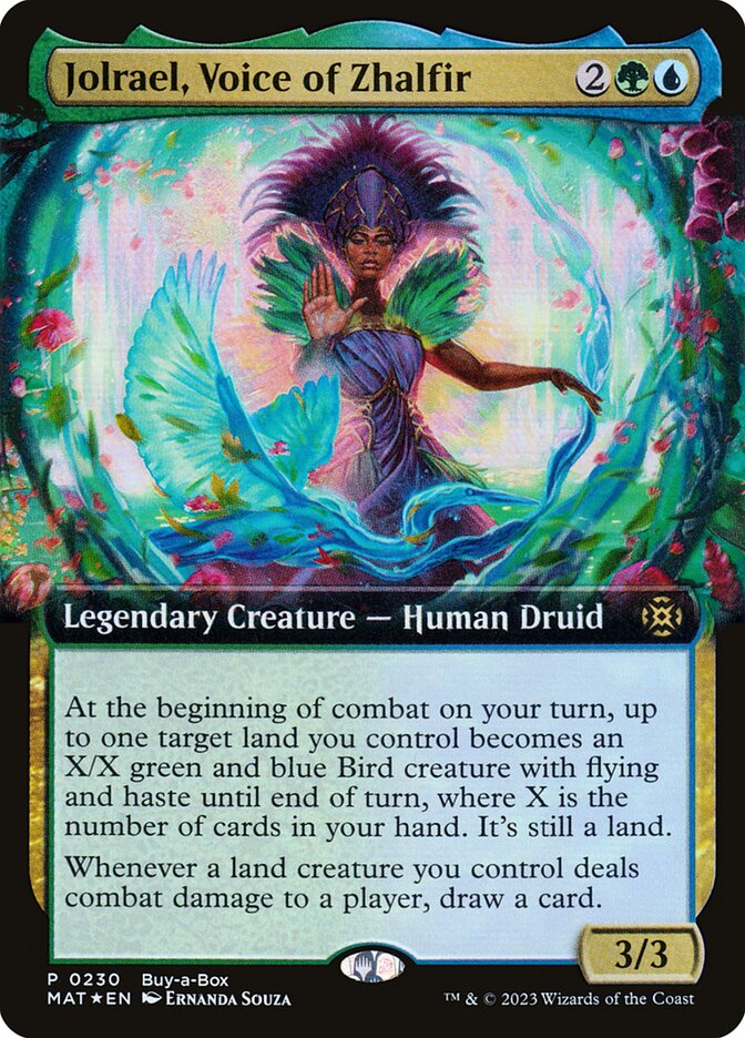 Jolrael, Voice of Zhalfir card front