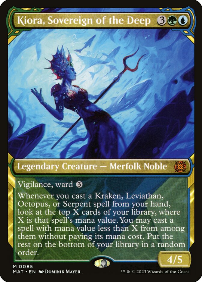Kiora, Sovereign of the Deep card front