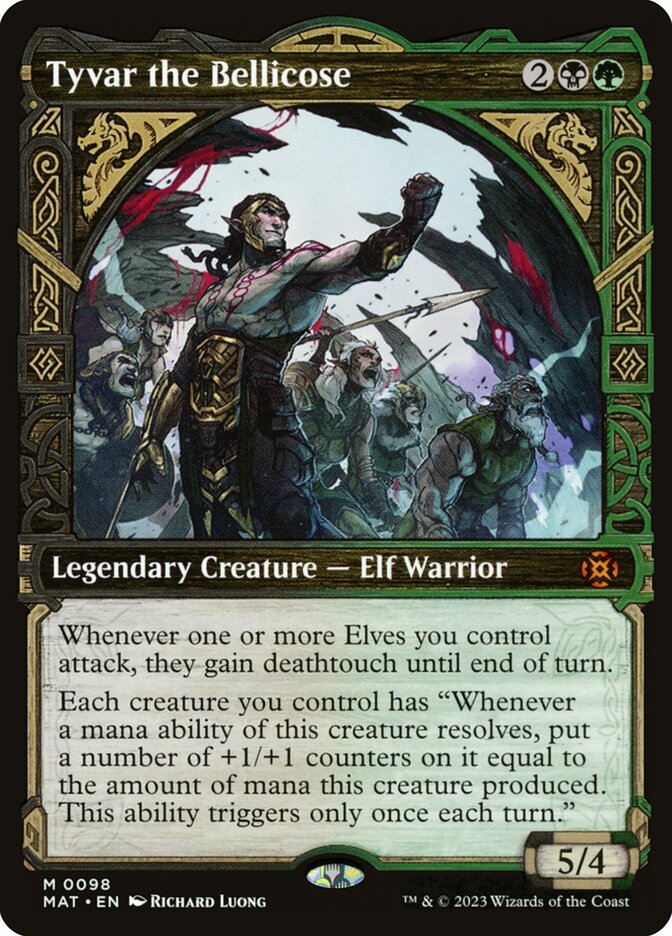 Tyvar the Bellicose card front