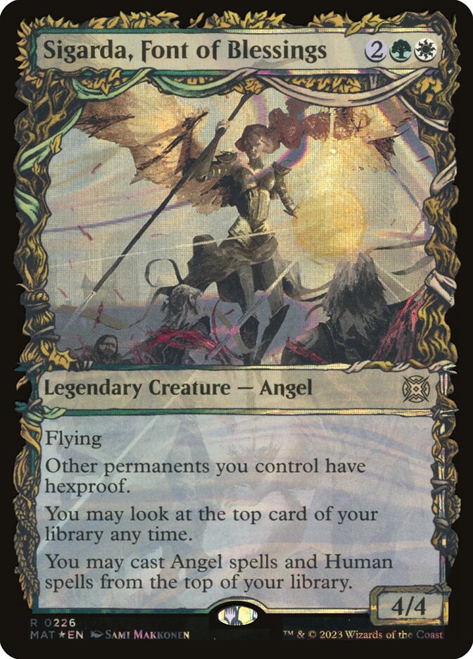 Sigarda, Font of Blessings card front