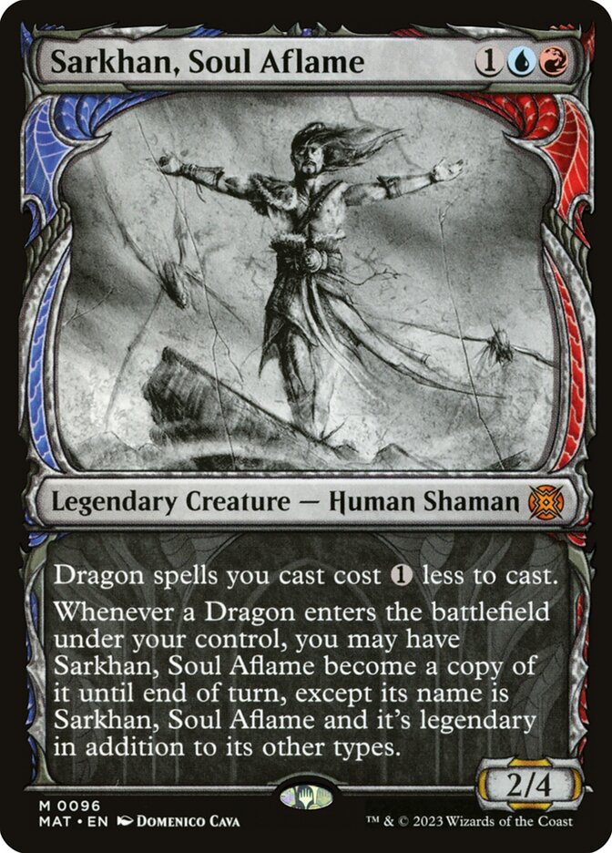Sarkhan, Soul Aflame card front