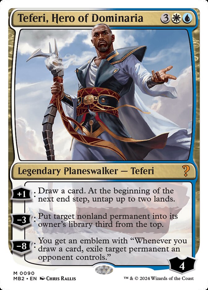 Teferi, Hero of Dominaria card front