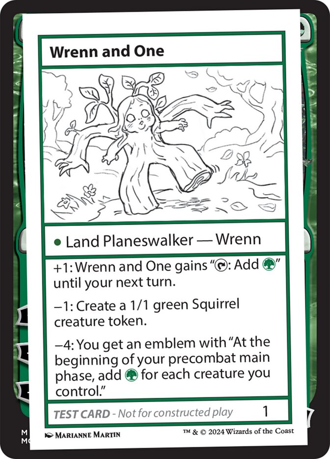 Wrenn and One card front