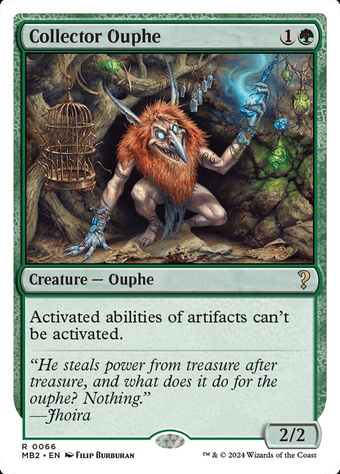 Collector Ouphe card front