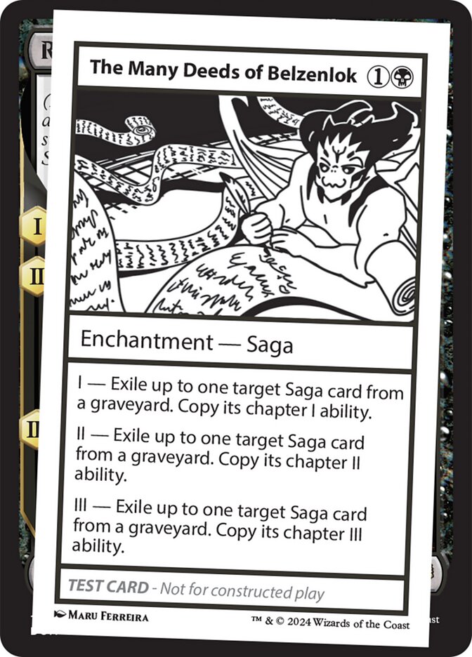 The Many Deeds of Belzenlok card front