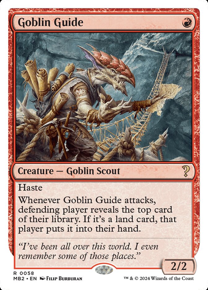 Goblin Guide card front