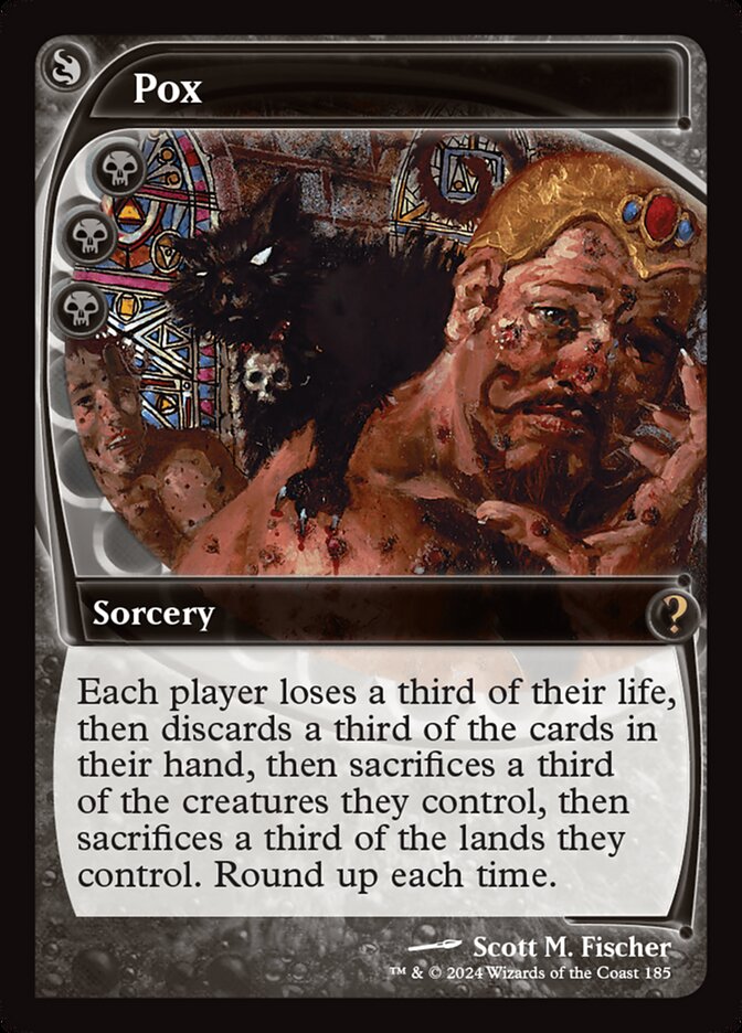 Pox card front