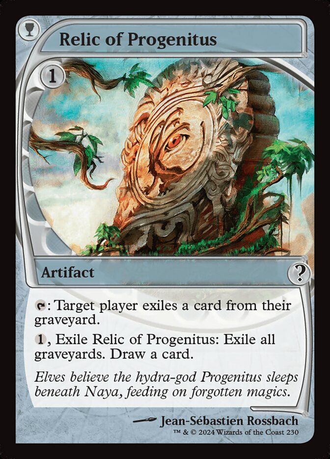 Relic of Progenitus card front