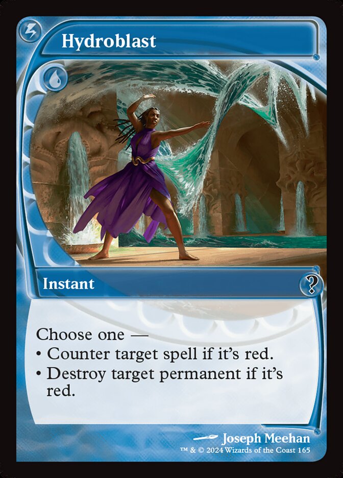 Hydroblast card front