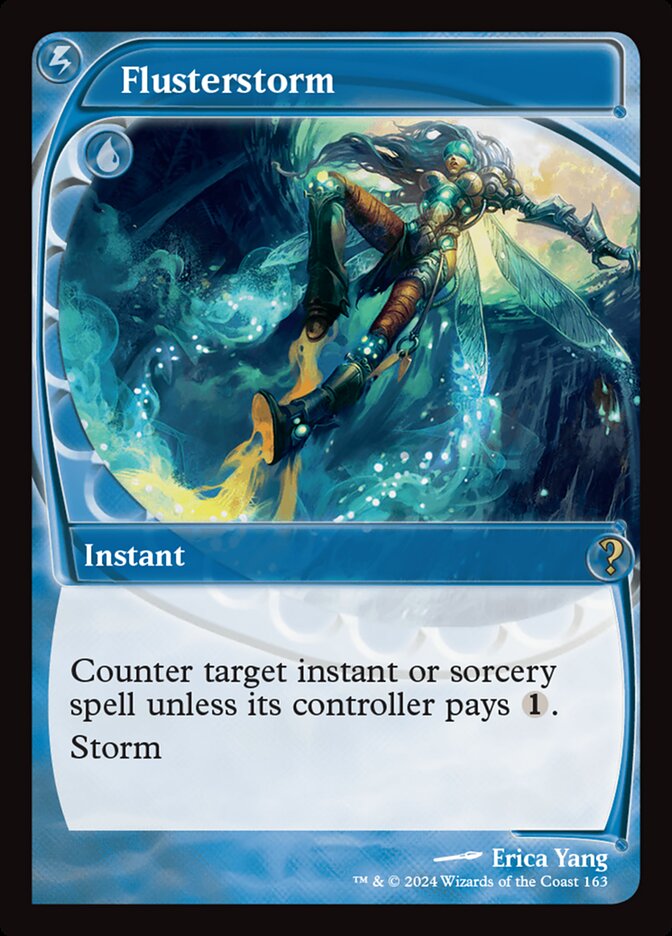 Flusterstorm card front