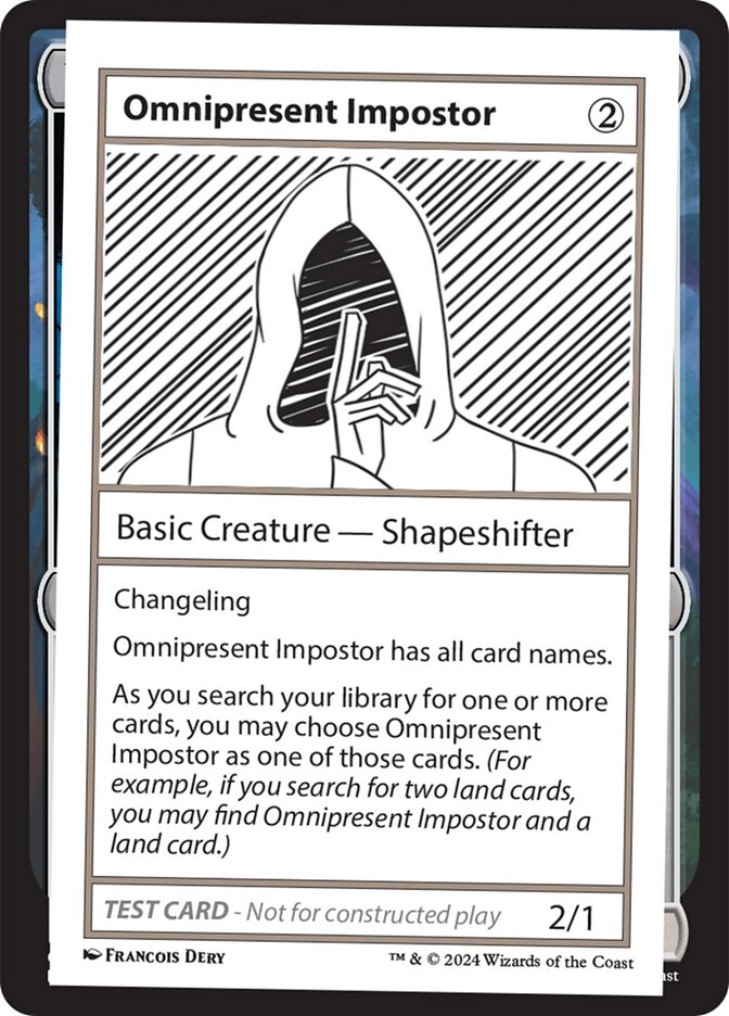 Omnipresent Impostor card front