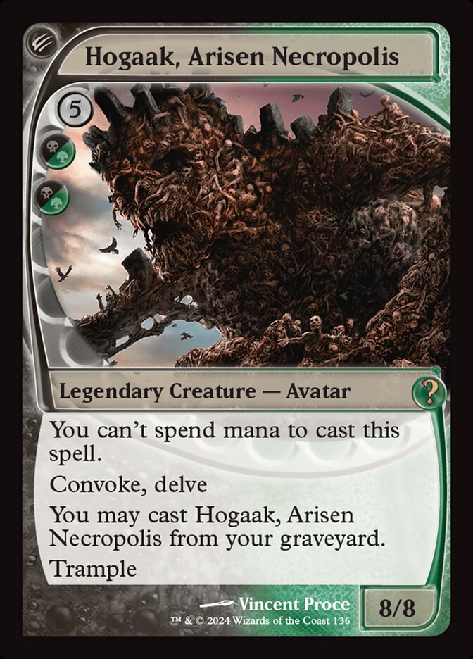 Hogaak, Arisen Necropolis card front