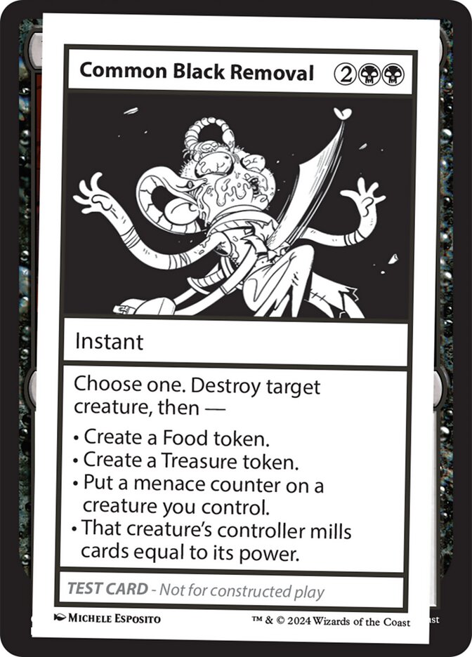 Common Black Removal card front
