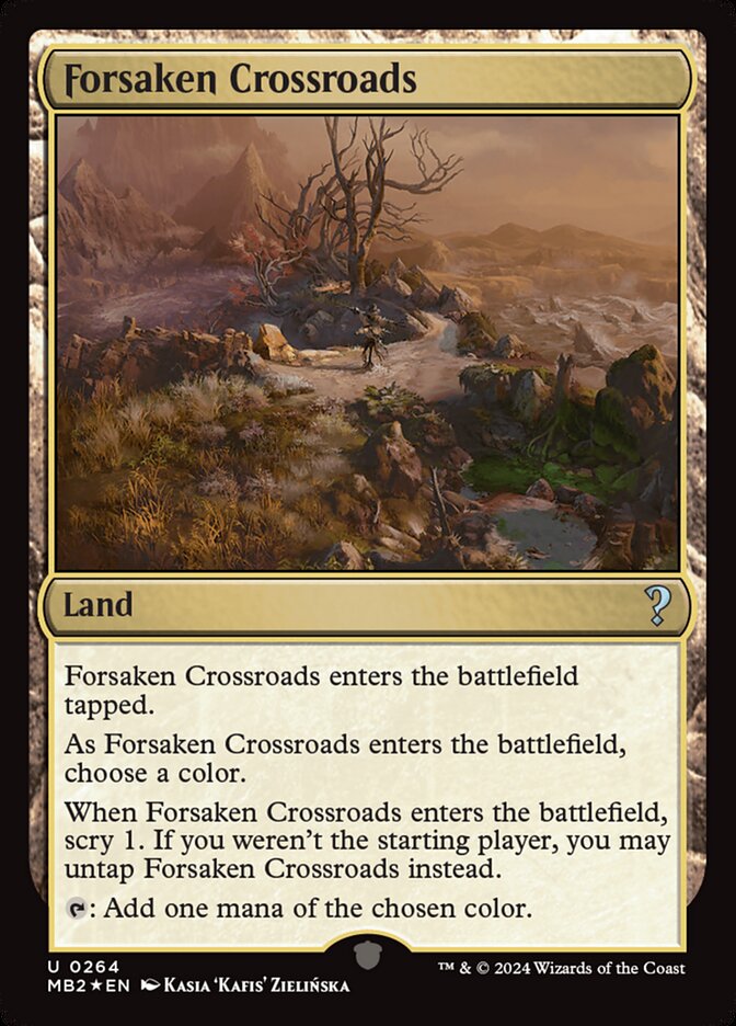 Forsaken Crossroads card front